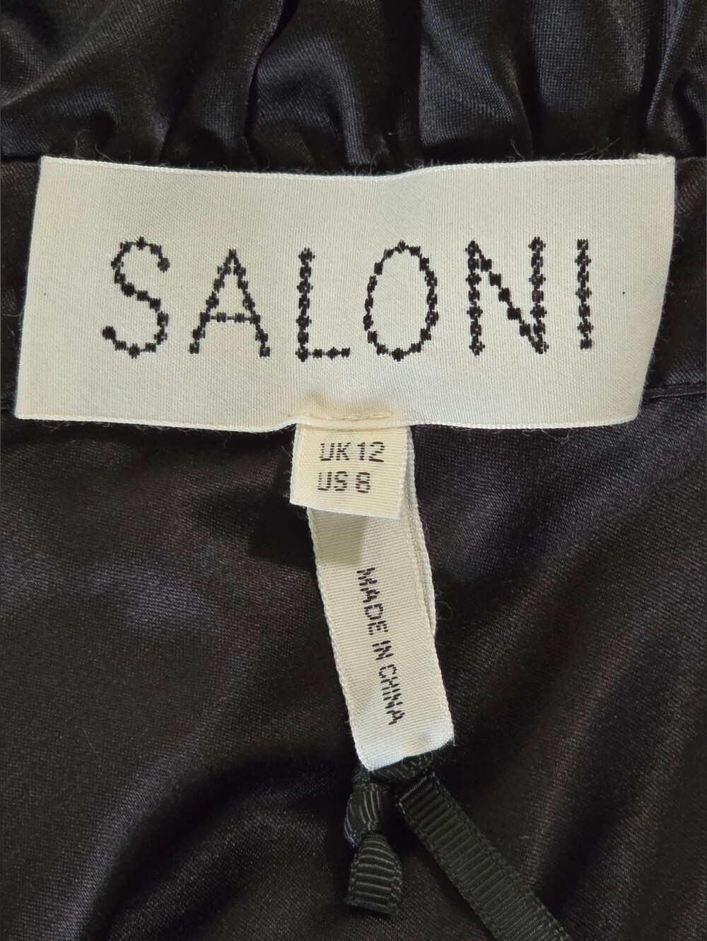Saloni Fleur Dot Print Dress - Picture 12 of 13